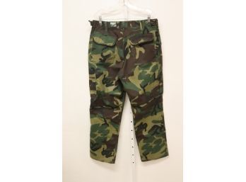 Saf-T-Bak Camouflage Pants Size Large