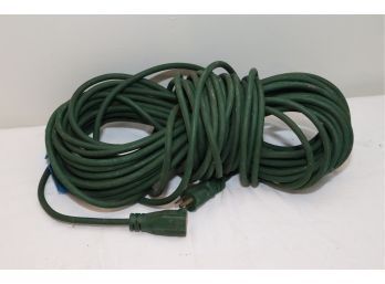 100' Green Outdoor Extension Cord