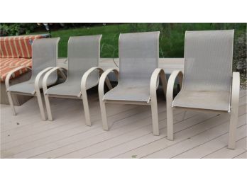 Set Of 4 Patio Chairs
