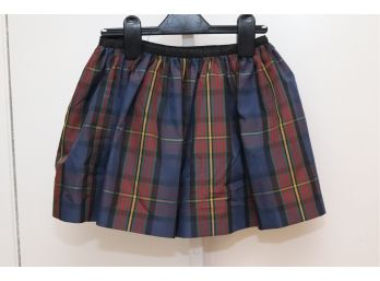 Ralph Lauren Plaid Girls Skirt Size M 8-10