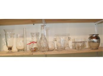 Glass Vases Lot