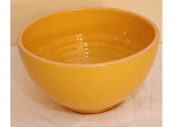 VDS Yellow Glazed Bowl Made In Portugal