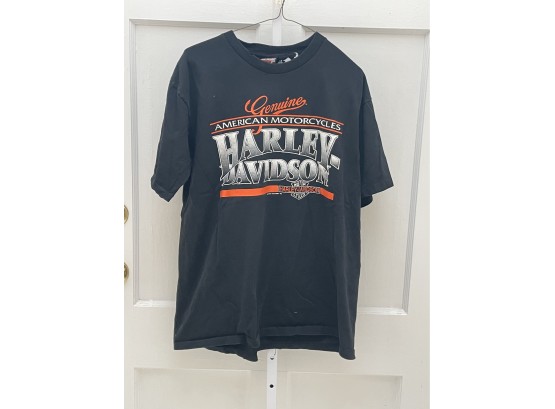 1991 Genuine American Motorcycles Harley Davidson T-shirt Sz. XL  (F-6)