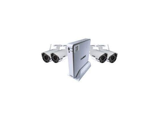 LH040 Eco Series 4-Channel Security Camera System With Weatherproof Wireless Cameras