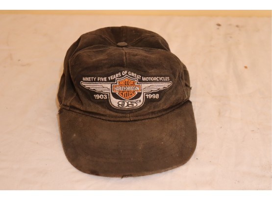 Harley Davidson 95th Anniversary Hat '95 Years Of Great Motorcycles' Snap-on Tools