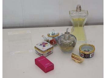 Vanity Trinket Boxes Perfume Friendship And More!
