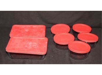 Pyrex Storage Containers With Iids