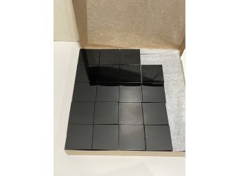 44 Black Plastic 2x2 Boxes