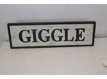Giggle Sign