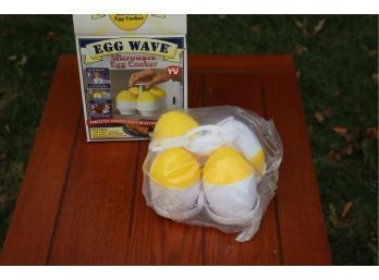 Egg Wave Microwave Egg Cooker 'As Seen On TV'. Tristar, Egg Separator, Scramble