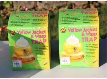 Pair Of New In Box Yellow Jacket Wasp Traps