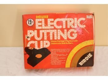 Vintage Electric Golf Putting Cup