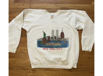 Vintage 1980's  New York City Souvenir Tourist Sweatshirt