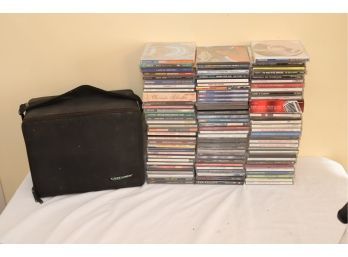 Mixed Music CD's With Case Logic Case