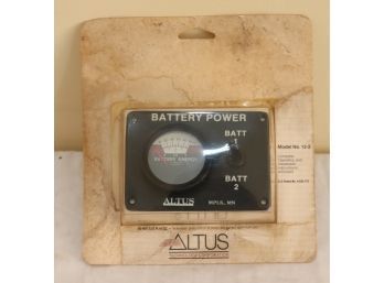 NOS ALTUS Marine 2 Battery Energy Gauge