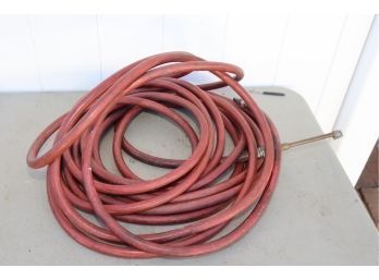 Pneumatic Air Hose With Tire Fill Attachment