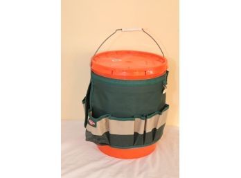 Bucket Boss Tool Bag With HD Bucket And Lid