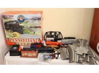 Lionel Pennsylvania Flyer Train Set With Box And  Extras