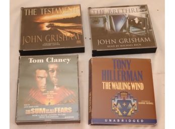Books On Cd John Grisham, Tom Clancy, Tony Hillerman
