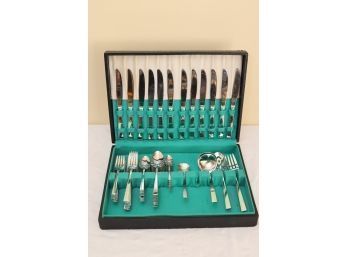 WM. A. Rodgers Stainless Steel Flatware Set Service For 12