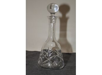 Vintage Crystal Glass Decanter