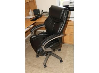 Leather Adjustable Rolling Office Desk Chair
