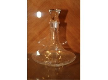 Vintage Crystal Heavy Glass Decanter