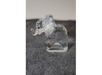 Cute Crystal Glass Elephant