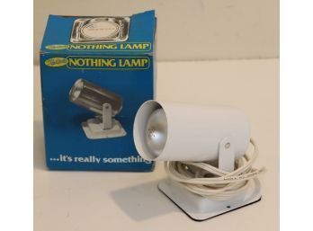 Vintage Roxter's Nothing Lamp  Its Really Something! W/ Box