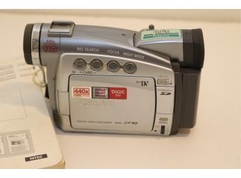 Canon ZR90 MiniDv Camcorder Player Video Transfer With Manual