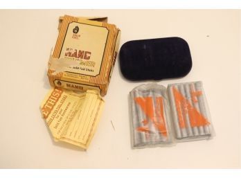 Vintage Solid Fuel Pocket Hand Warmer W/ Fuel Sticks