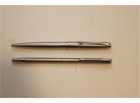 Pair Of Vintage Parker Ball Point Pen And Extendable Pointer