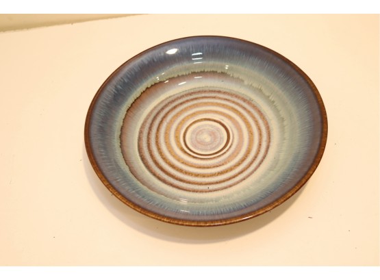 Vintage Stoneware Swirl Bowl