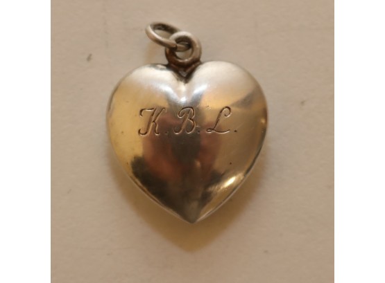 Vintage Sterling Silver Tiffany & Co Heard Pendant Charm .925 Engraved. (J-25)
