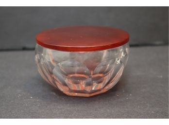 Covered Baccarat Crystal Bowl