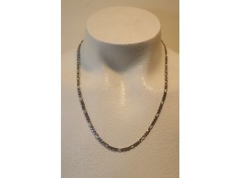 Vintage Sterling Silver Link Necklace .925 Chain   (J-33)