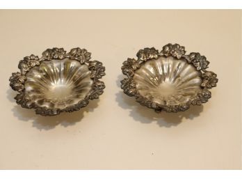 Pair Of Vintage Montagnani Italy Silver