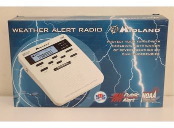 New In Box Midland Weather Alert Radio WR-100