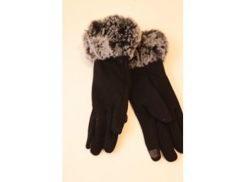 NEW 2 Chic Faux Fur Ladies Gloves