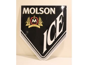 Molson Ice Metal Sign Man Cave Bar Beer Sign