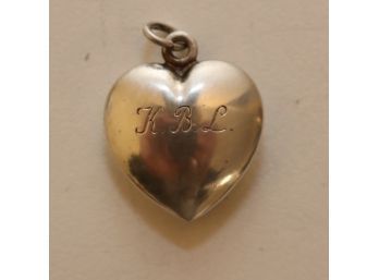 Vintage Sterling Silver Tiffany & Co Heard Pendant Charm .925 Engraved. (J-25)