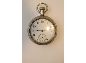 Vintage New England Watch Co. Open Face  Pocket Watch