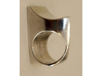 Vintage Modernist Danish AJ Arne Johansen Sterling Silver 925  Ring (ASJ-1)