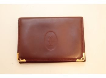 Cartier Leather Wallet