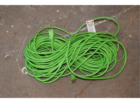 100 Ft.fluorescent Green Extension Cord