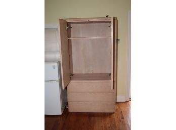 Natural Wood ARMOIRE