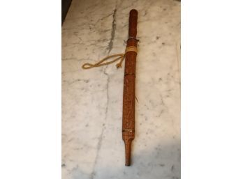 Indian Sword With Wood Scabbard