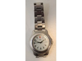 Stainless Steel Swiss Army Wrist Watch   (JW-21)
