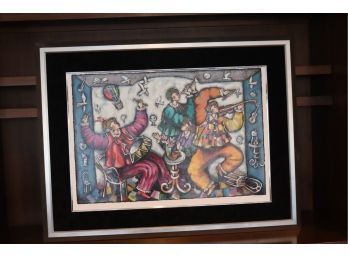 Vintage Framed Lithograph Signed And Numbered 279/350