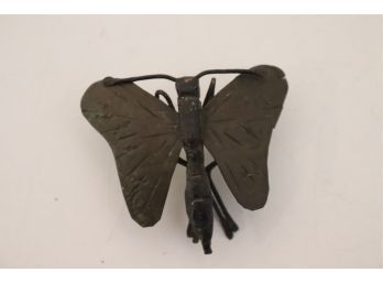 Vintage Brass Butterfly. (JWH-19)